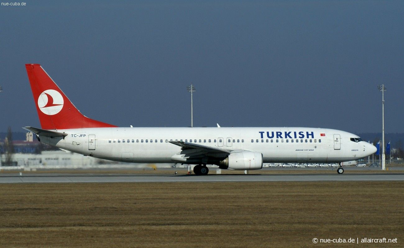 TC-JFP · Boeing 737-8F2 · (MUC / EDDM)