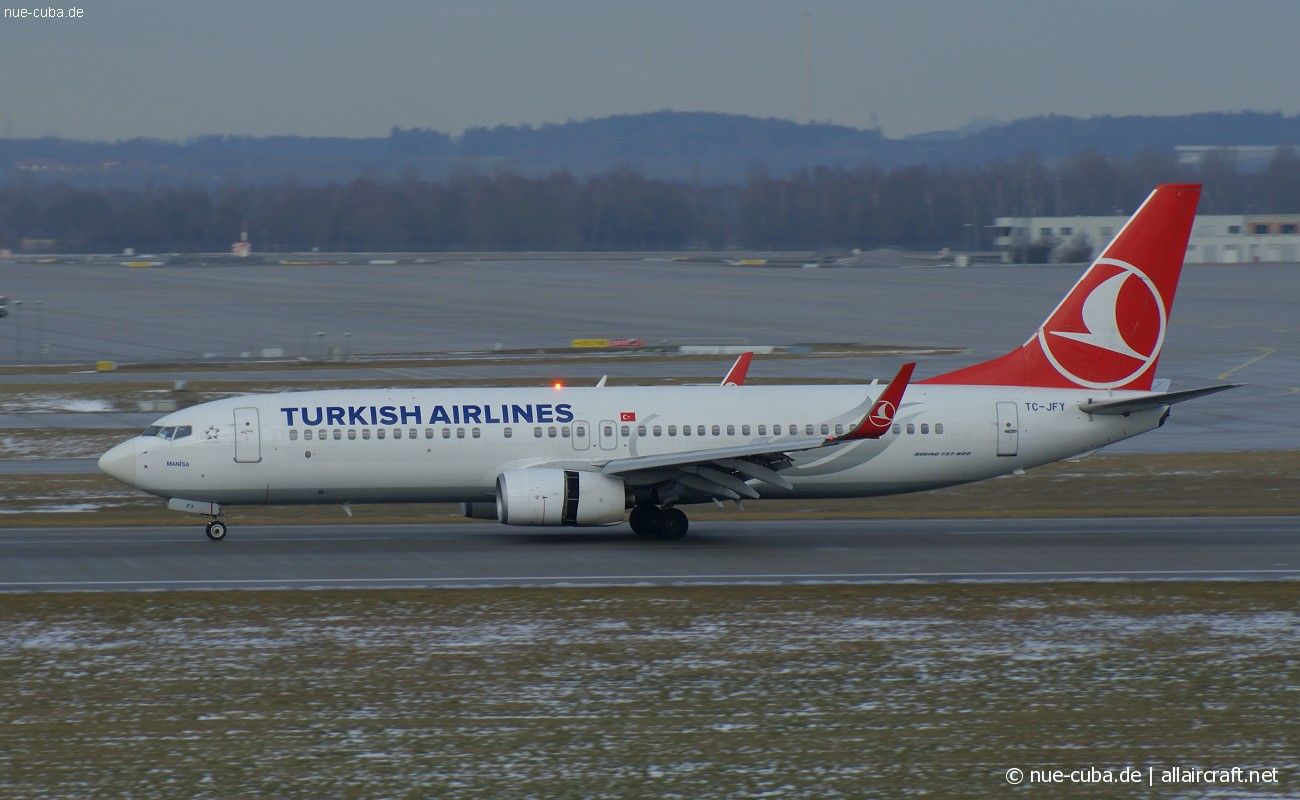TC-JFY · Boeing 737-8F2(WL) · (MUC / EDDM)