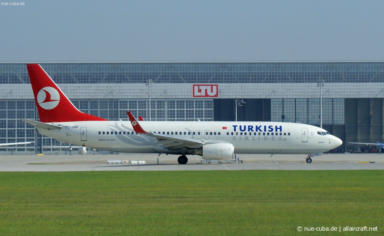 TC-JGP · Boeing 737-8F2(WL) · (NUE / EDDN)