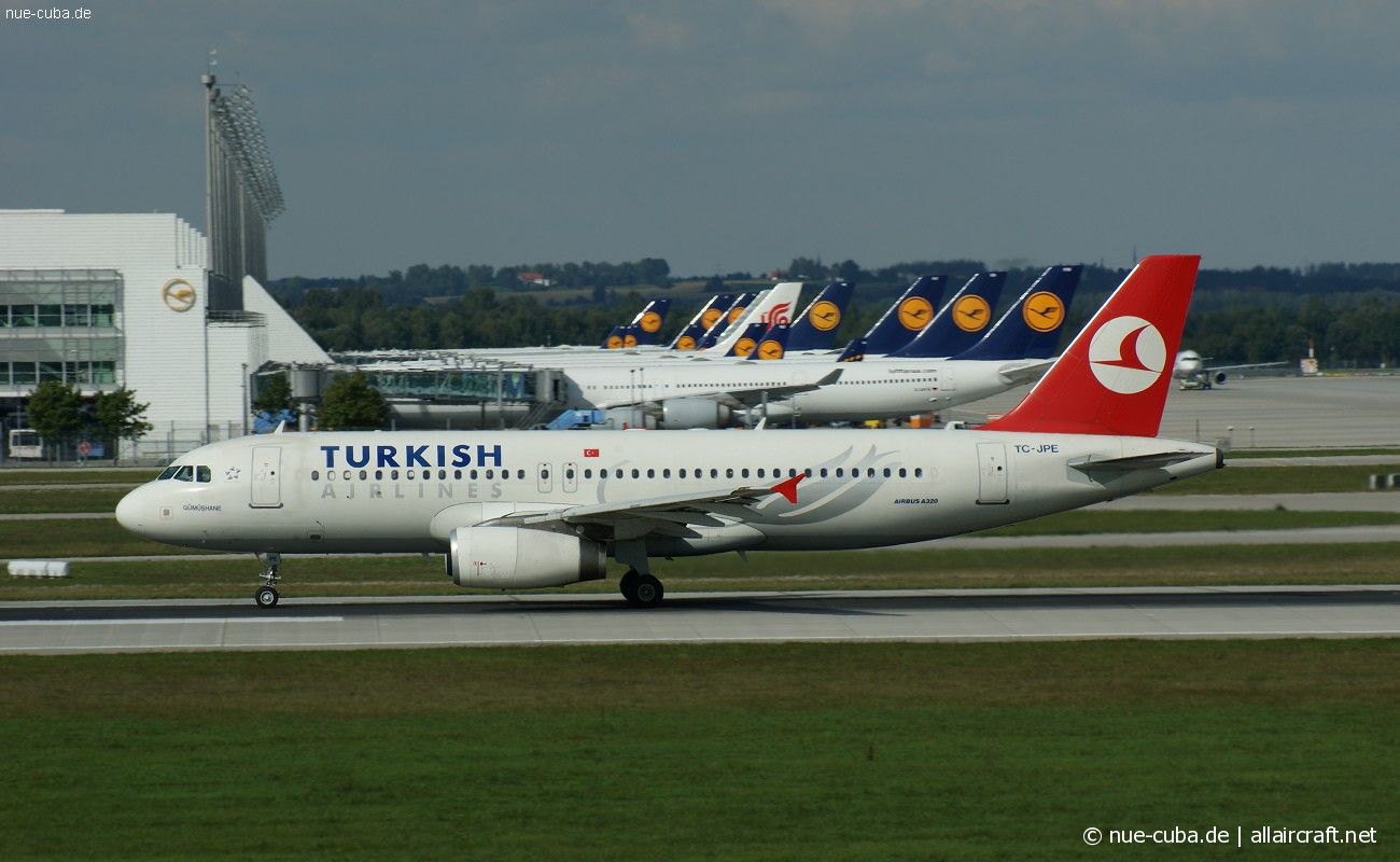 TC-JPE · Airbus A320-232 · (MUC / EDDM)