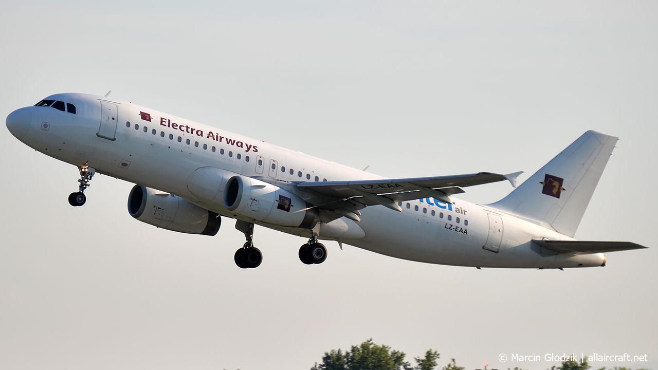 LZ-EAA · Airbus A320-231 · (KRK / EPKK)