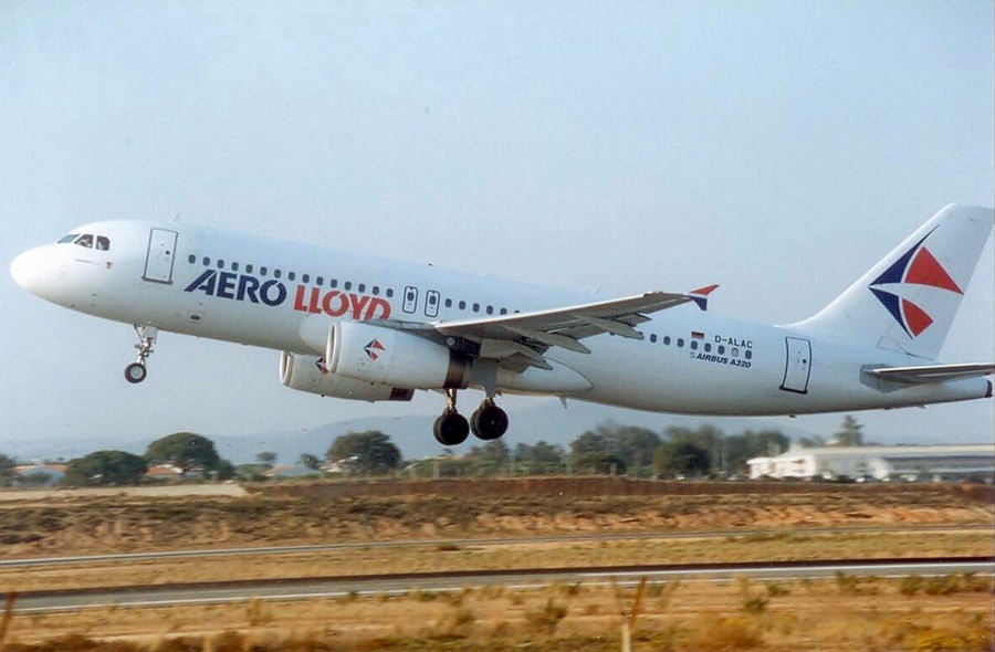 D-ALAC · Airbus A320-232 · (FAO / LPFR)
