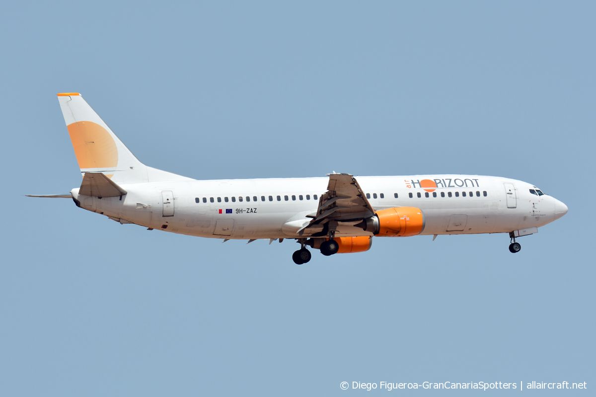 9H-ZAZ · Boeing 737-436 · (LPA / GCLP)