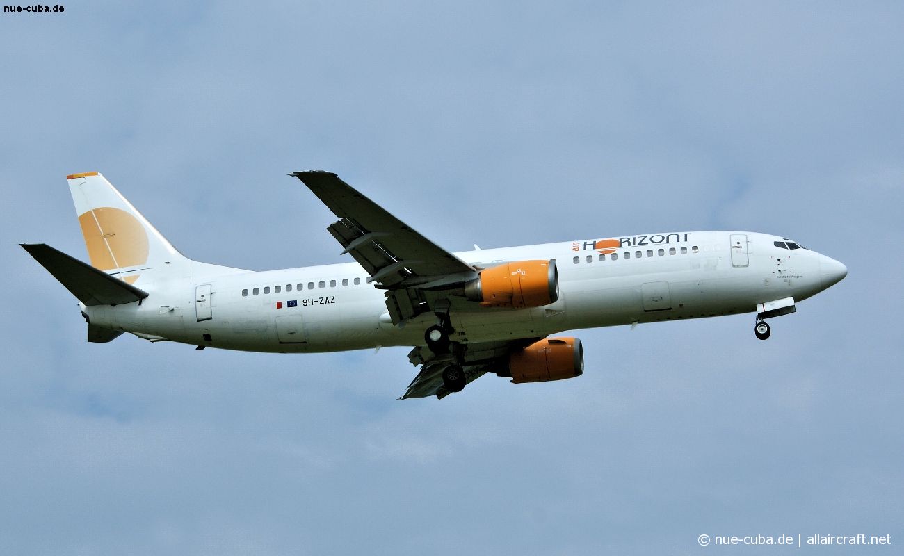 9H-ZAZ · Boeing 737-436 · (VRN / LIPX)