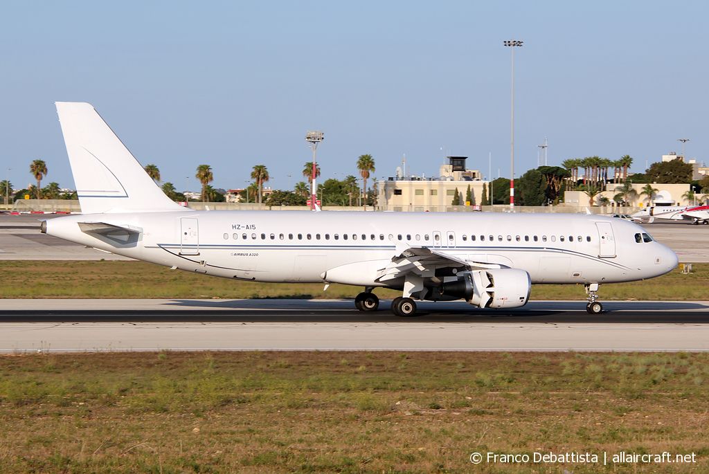 HZ-A15 · Airbus A320-216 · (MLA / LMML)