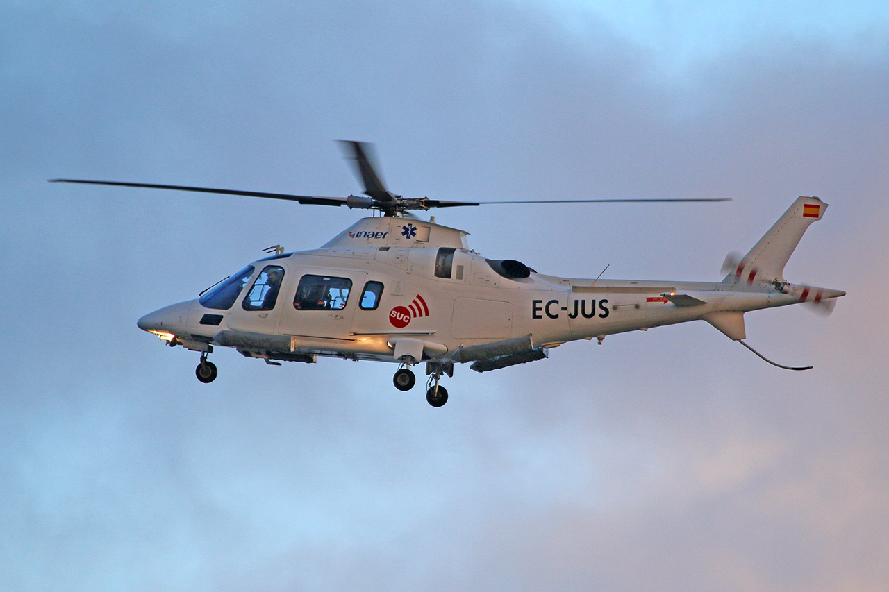 EC-JUS · Agusta A109E Power · (LPA / GCLP)