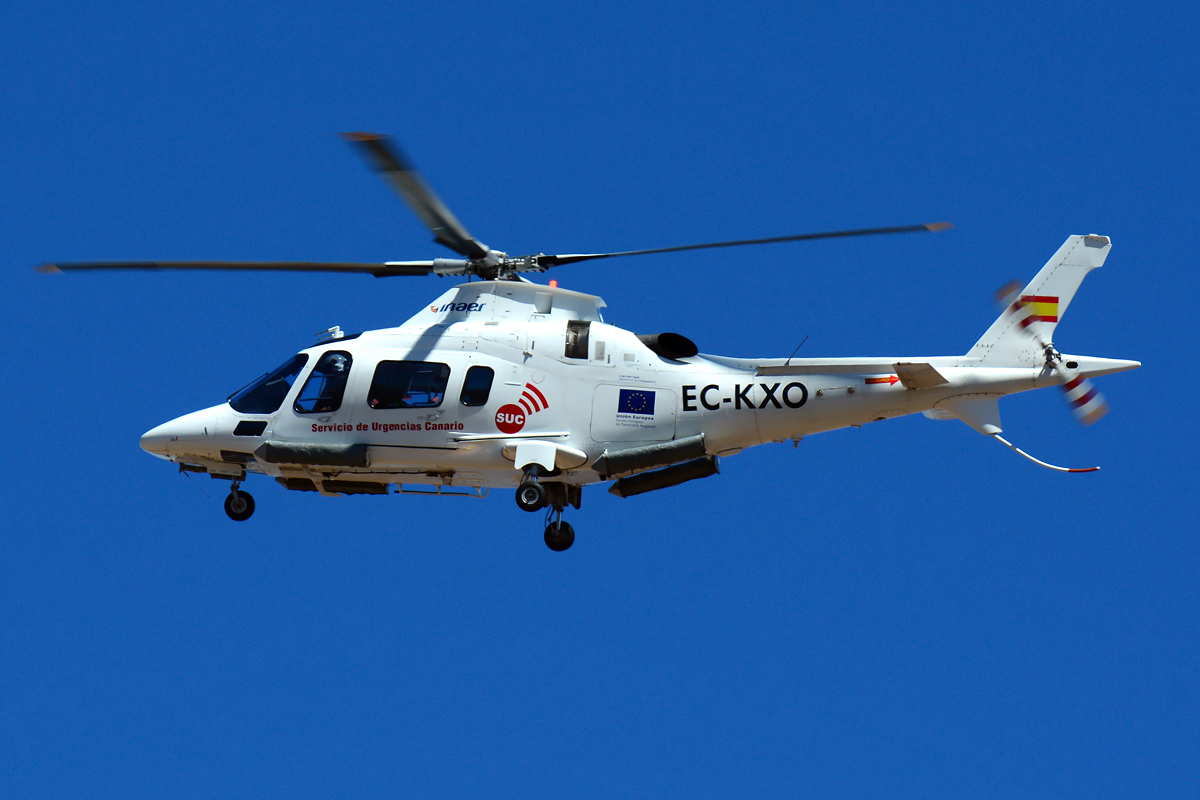 EC-KXO · AgustaWestland AW-109E · (LPA / GCLP)