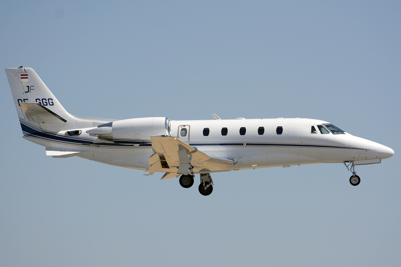 OE-GGG · Cessna 560XL Citation XLS+ · (FAO / LPFR)