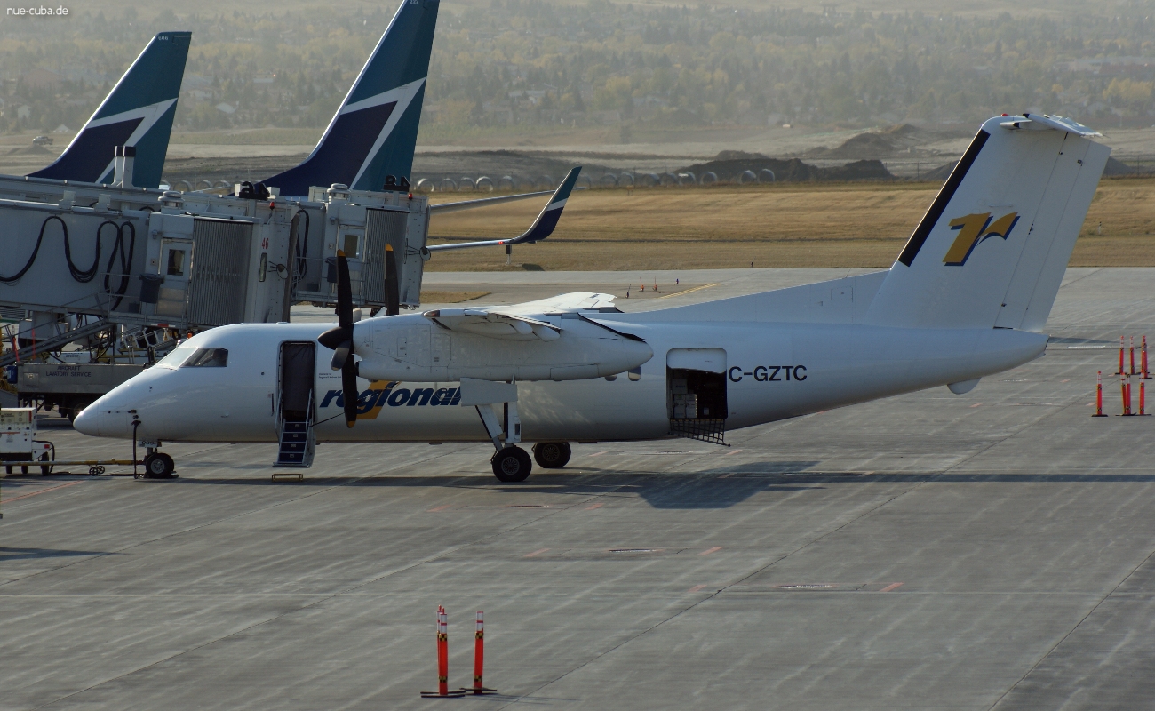 C-GZTC · De Havilland Canada DHC-8-102 · (YYC / CYYC)