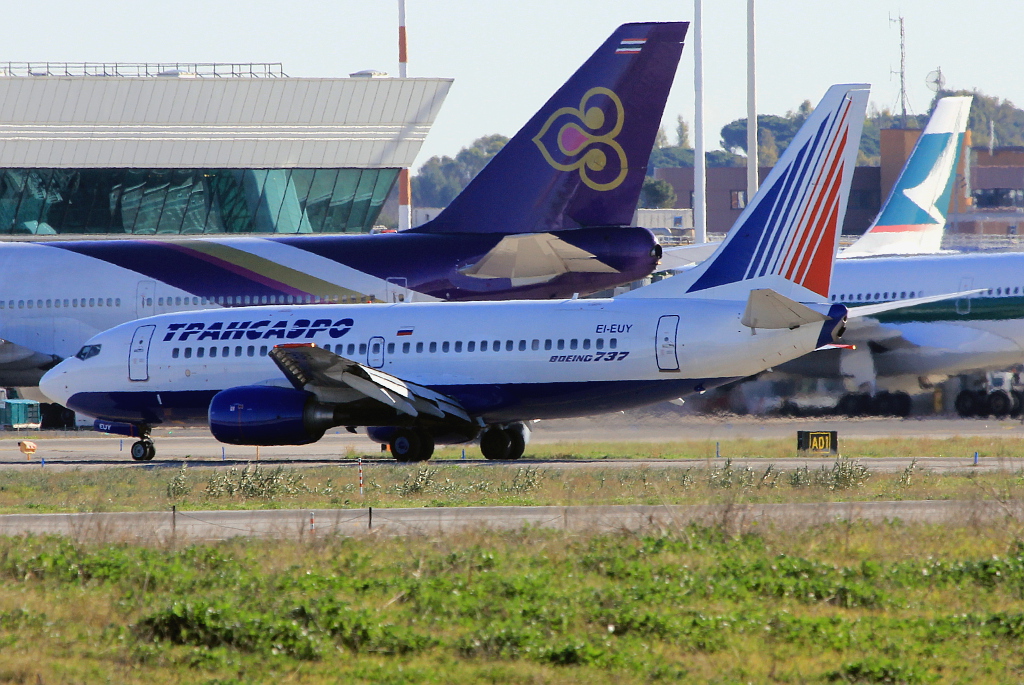 EI-EUY · Boeing 737-7Q8 · (FCO / LIRF)