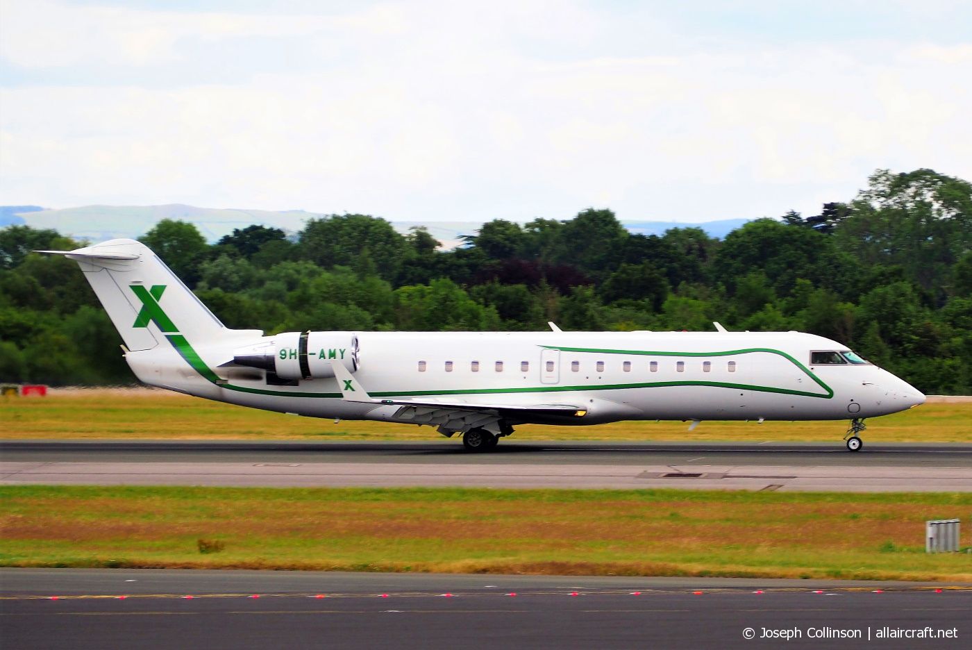 9H-AMY · Bombardier CL-600-2B19 Challenger 850 · (MAN / EGCC)