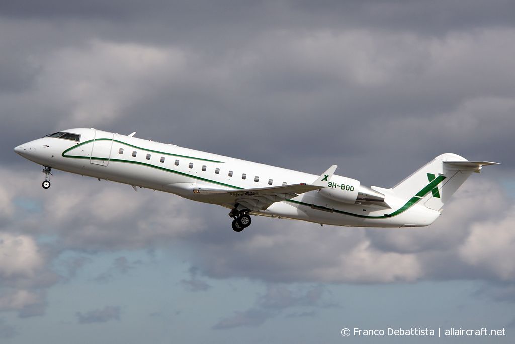 9H-BOO · Bombardier CL-600-2B19 Challenger 850 · (MLA / LMML)