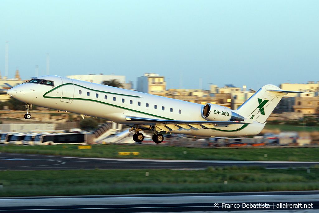 9H-BOO · Bombardier CL-600-2B19 Challenger 850 · (MLA / LMML)