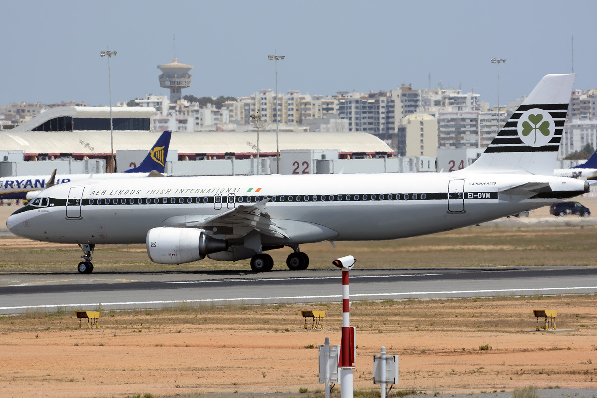 EI-DVM · Airbus A320-214 · (FAO / LPFR)