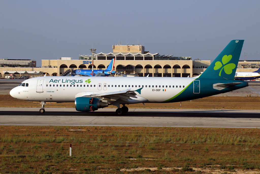 EI-DEF · Airbus A320-214 · MLA / LMML
