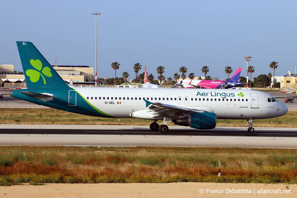 EI-DEL · Airbus A320-214 · (MLA / LMML)