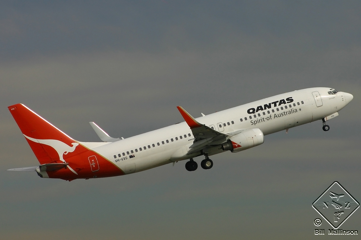 VH-VXG · Boeing 737-838(WL) · (CHC / NZCH)