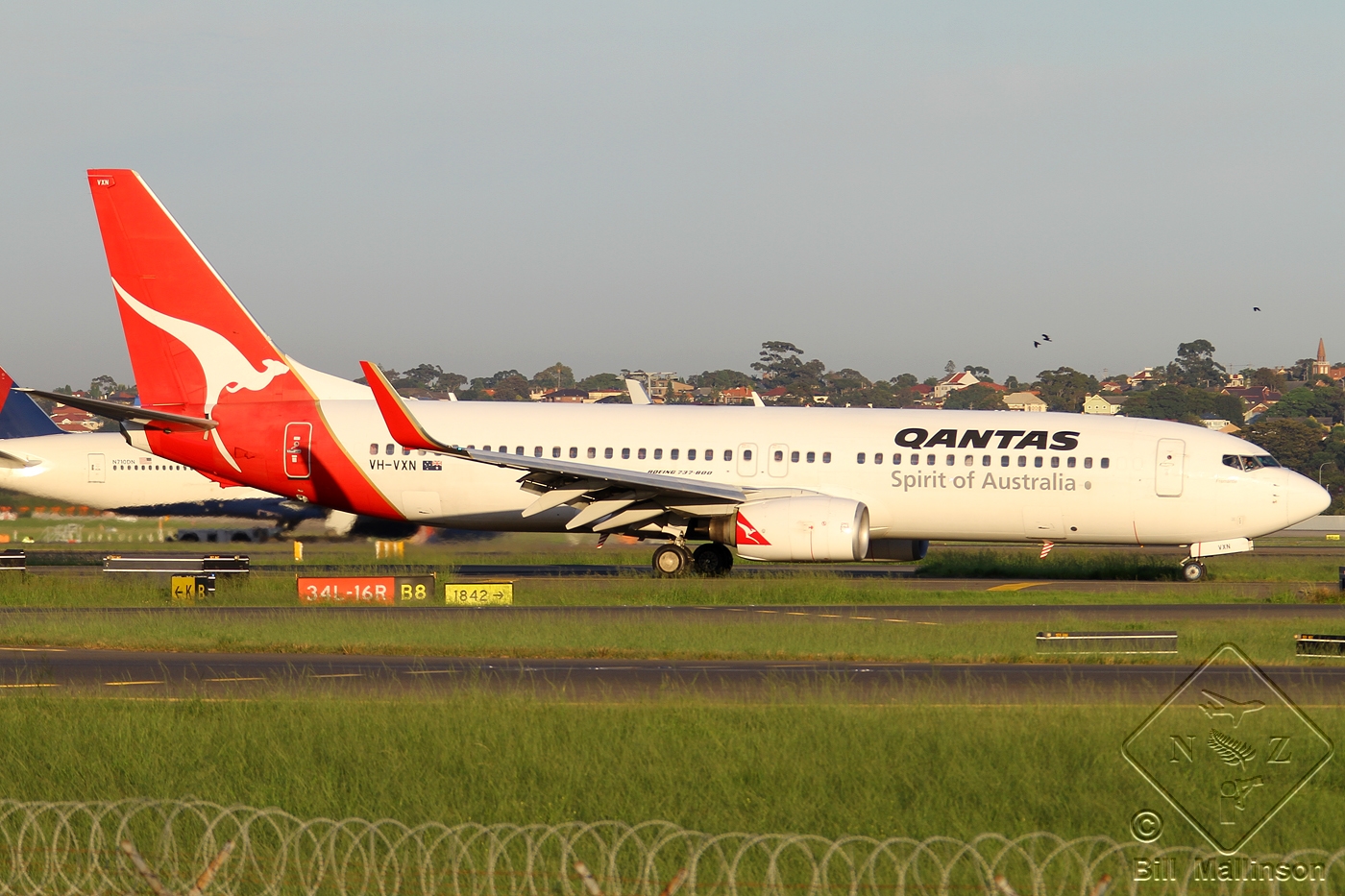 VH-VXN · Boeing 737-838 · (SYD / YSSY)