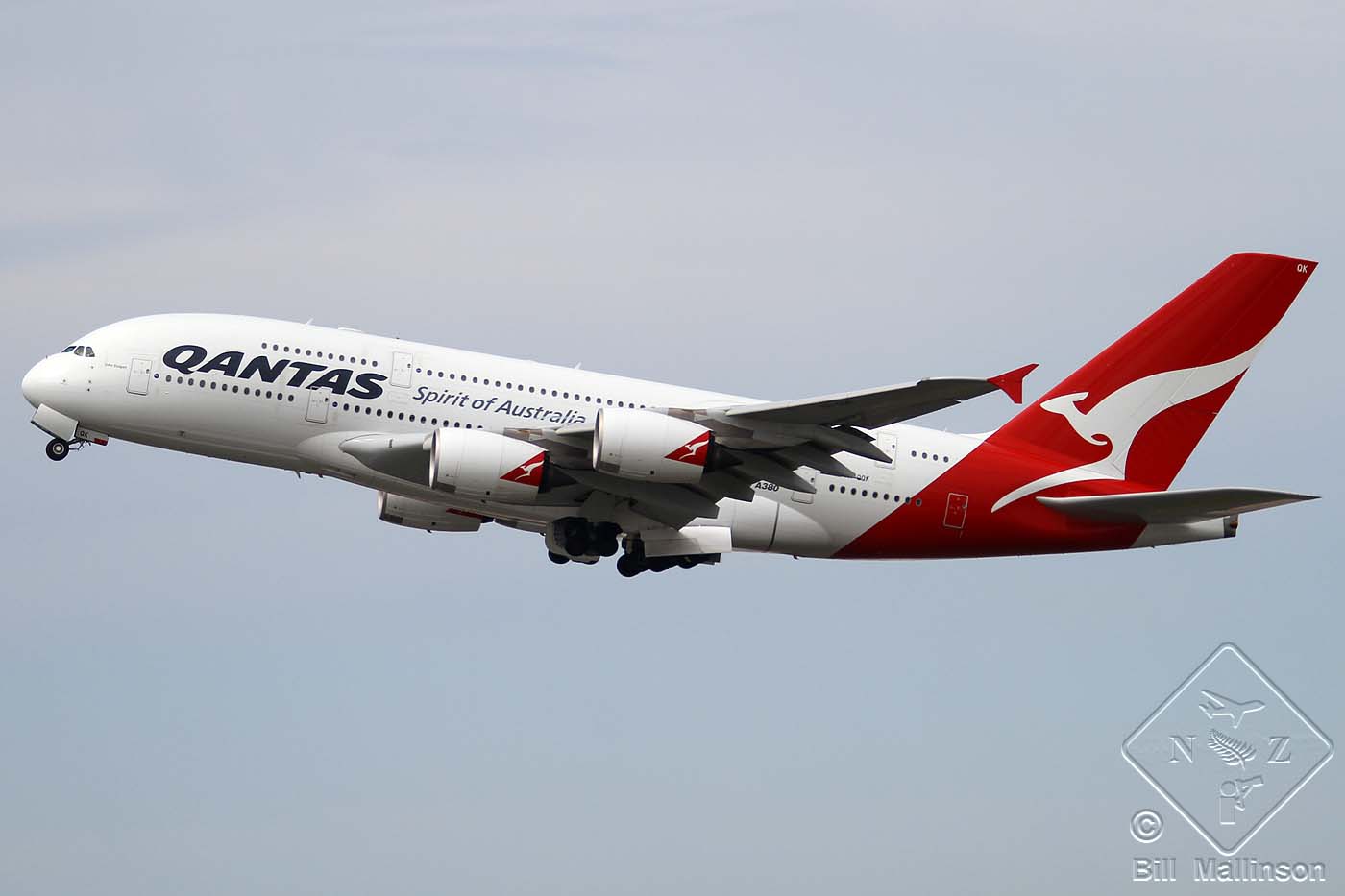 VH-OQK · Airbus A380-842 · (SYD / YSSY)
