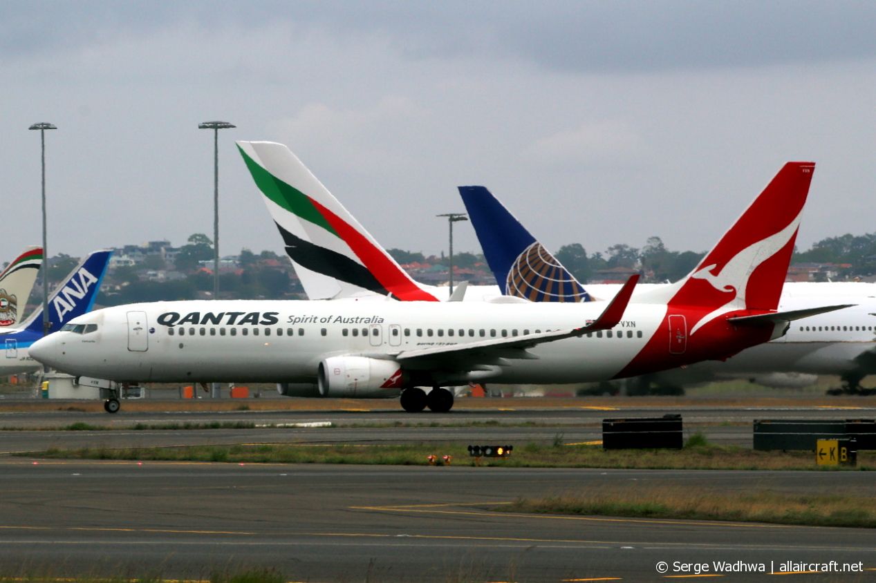 VH-VXN · Boeing 737-838(WL) · (SYD / YSSY)
