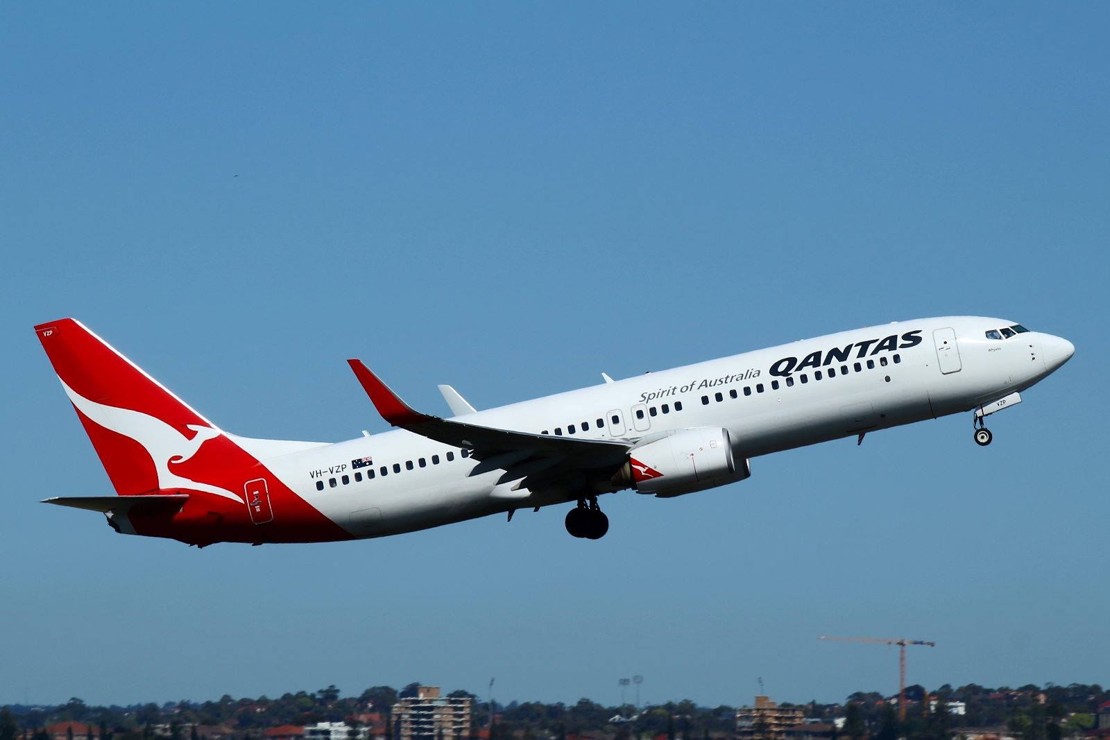 VH-VZP · Boeing 737-838(WL) · (SYD / YSSY)