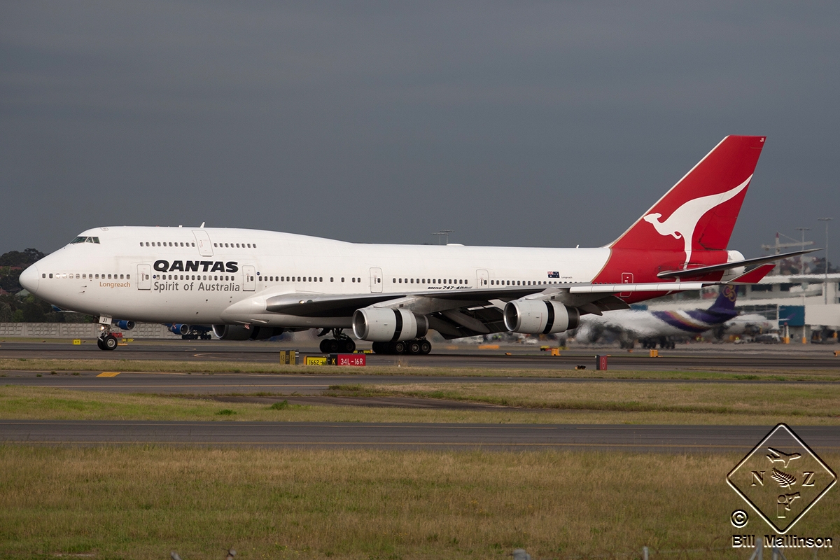 VH-OJI · Boeing 747-438 · (SYD / YSSY)
