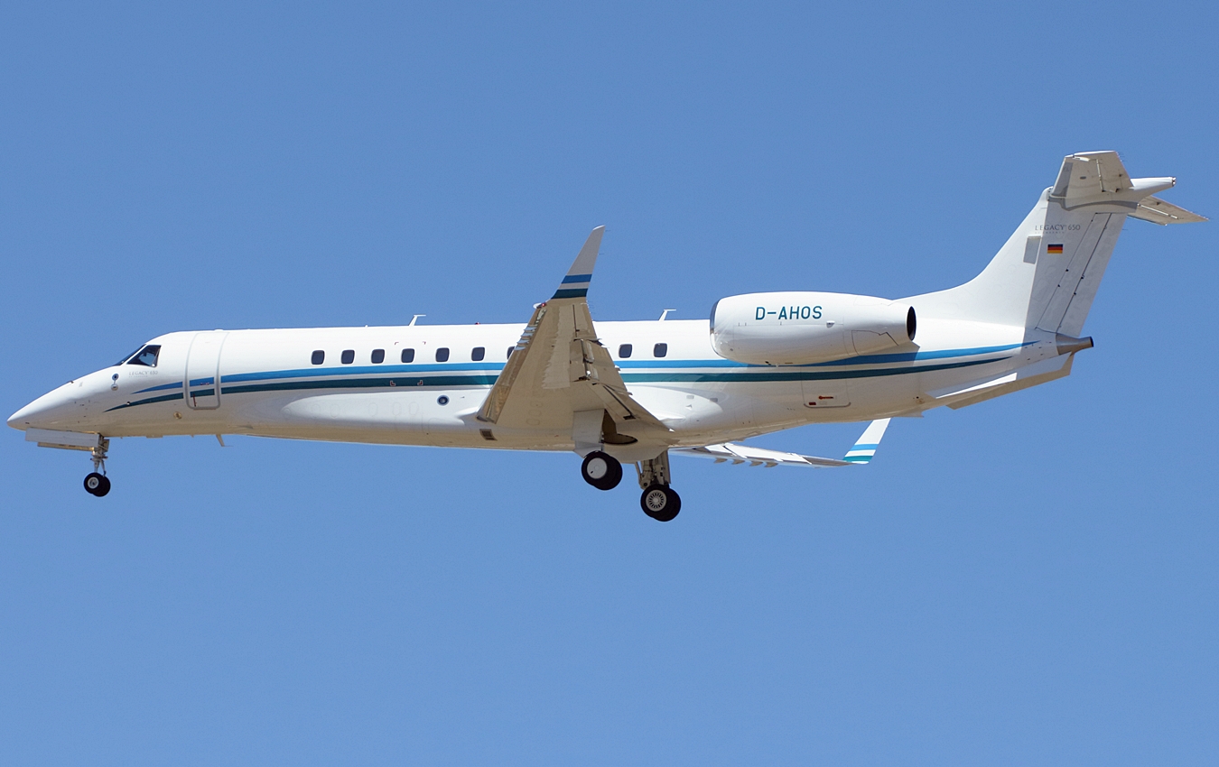 D-AHOS · Embraer ERJ-135BJ Legacy 650 · (LPA / GCLP)