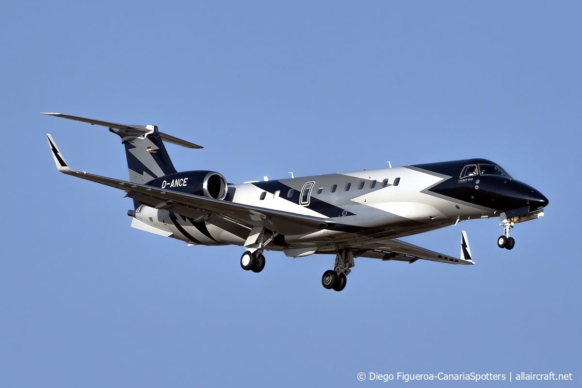 D-ANCE · Embraer ERJ-135BJ Legacy 650 · (LPA / GCLP)