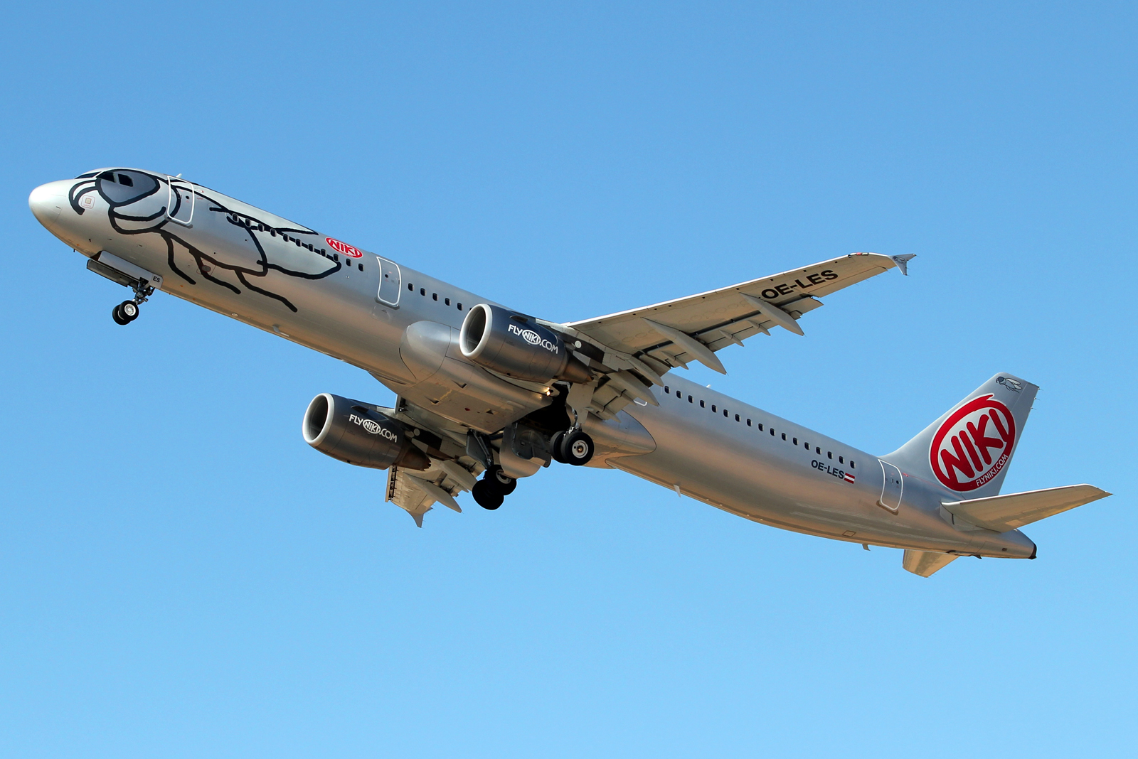 OE-LES · Airbus A321-211 · (FAO / LPFR)