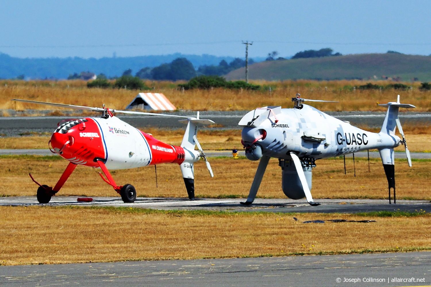 G-UASA · Schiebel Camcopter S-100 · (EGCK)