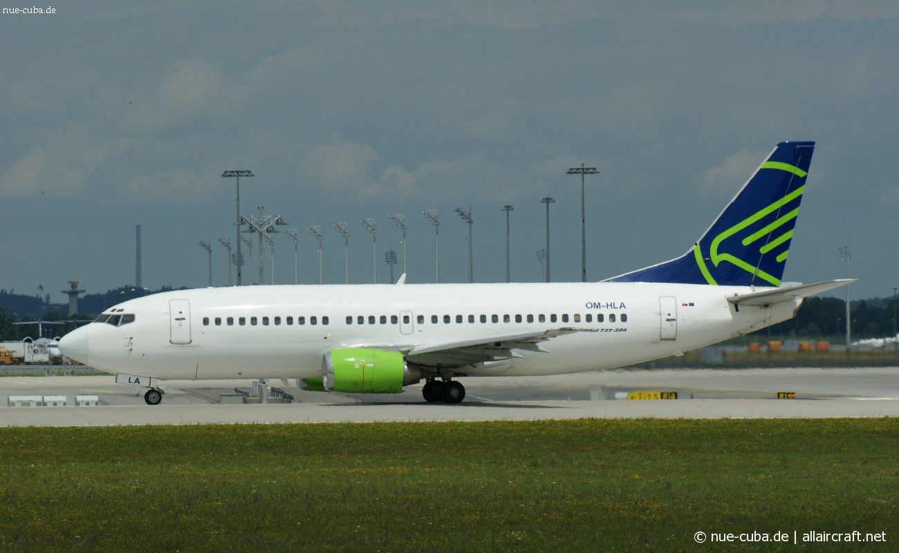 OM-HLA · Boeing 737-329 · (MUC / EDDM)