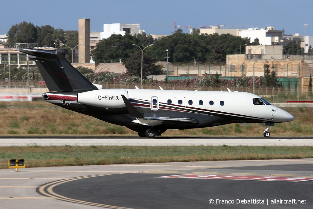 G-FHFX · Embraer EMB-550 Praetor 600 · (MLA / LMML)