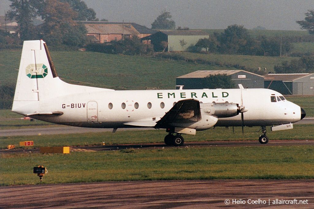 G-BIUV · Hawker Siddeley HS.748 Series 2A · (EXT / EGTE)