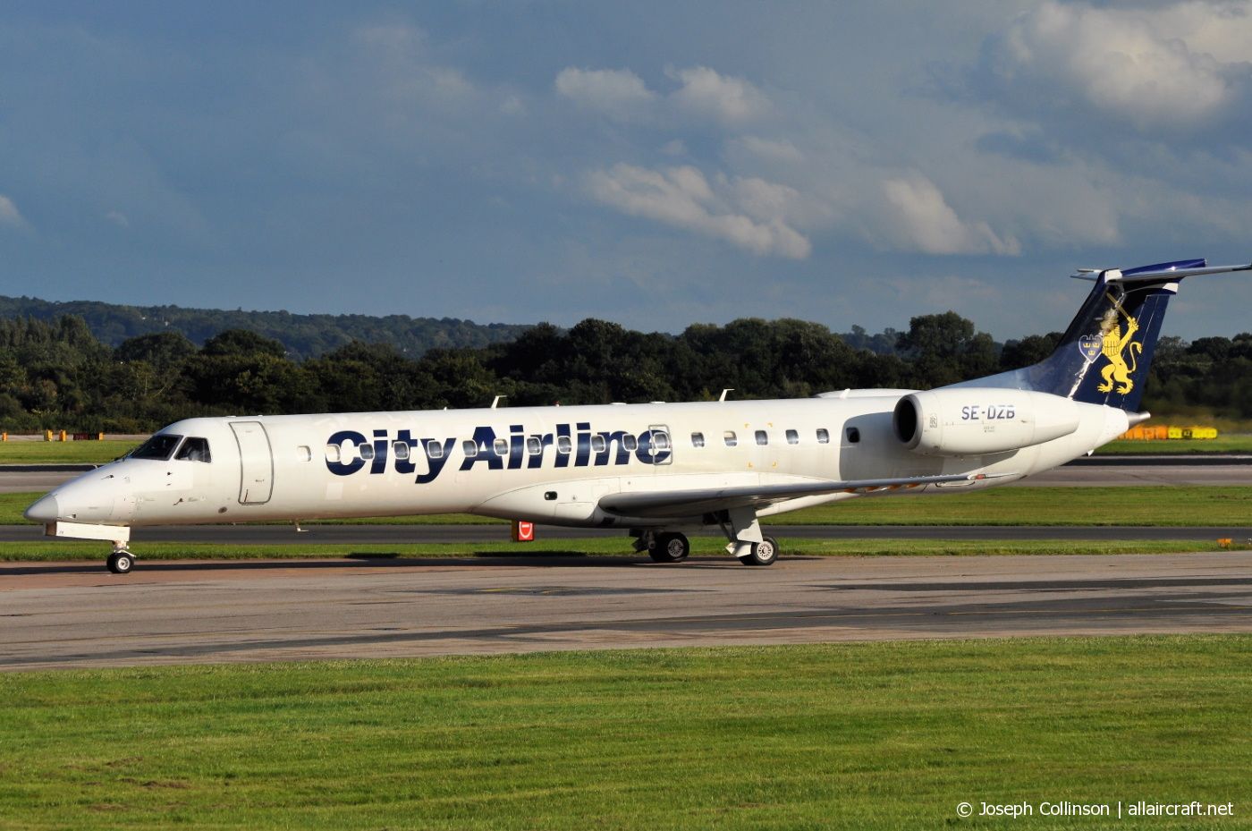SE-DZB · Embraer ERJ-145EP · (MAN / EGCC)