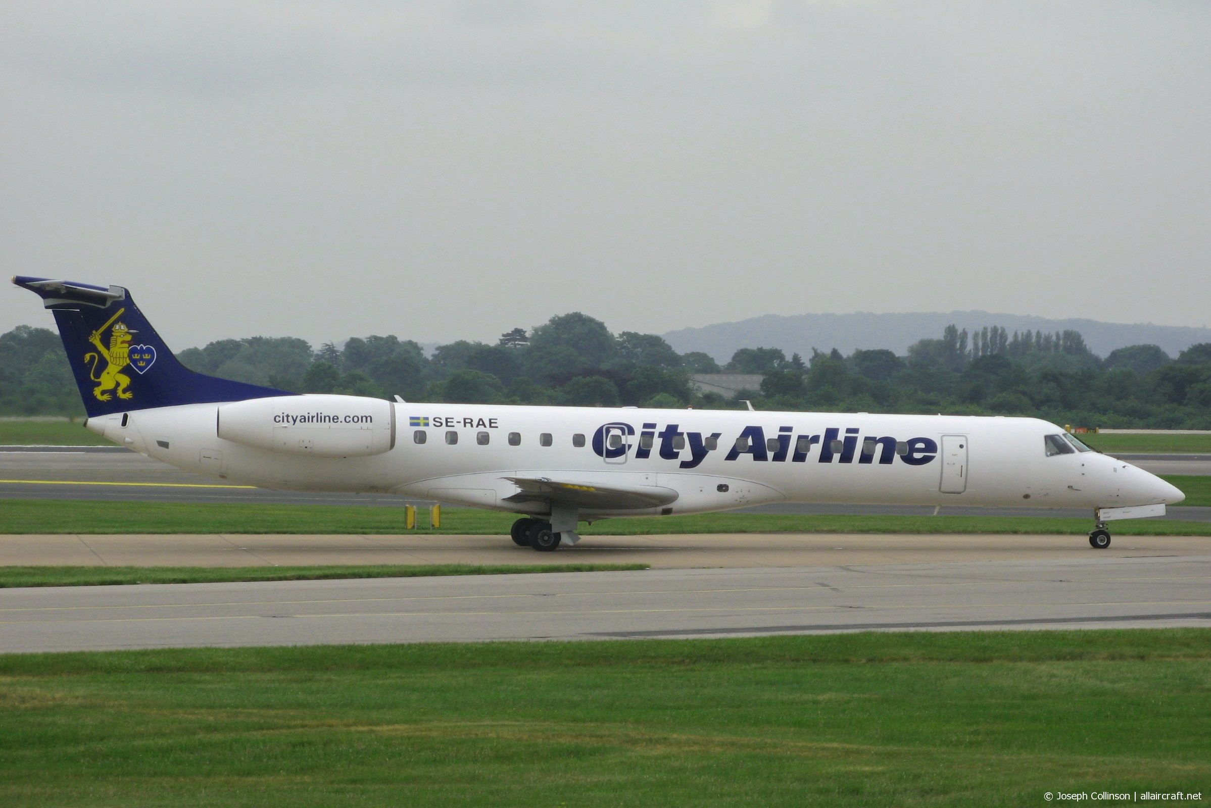 SE-RAE · Embraer ERJ-145EU · (MAN / EGCC)