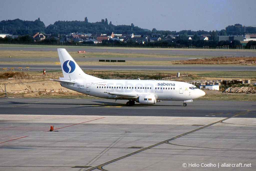 OO-SYG · Boeing 737-529 · (BRU / EBBR)