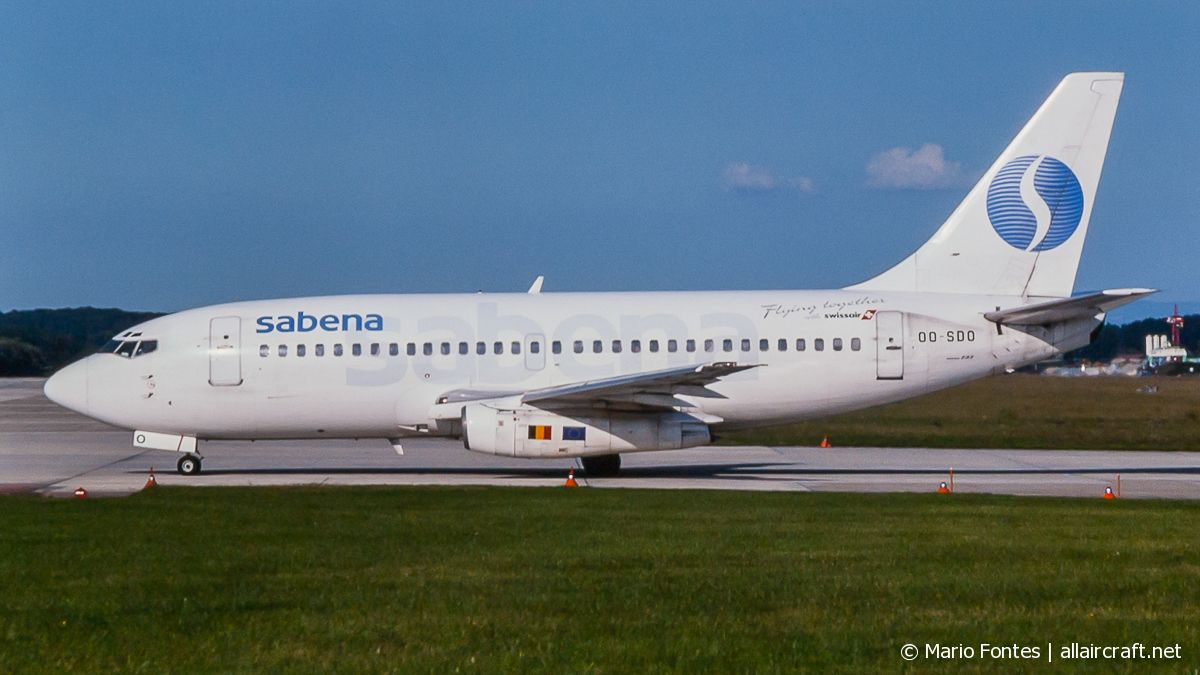 OO-SDO · Boeing 737-229/Adv · (GVA / LSGG)