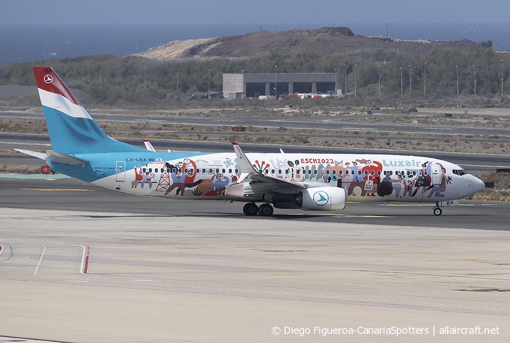 LX-LBA · Boeing 737-8C9(WL) · (LPA / GCLP)