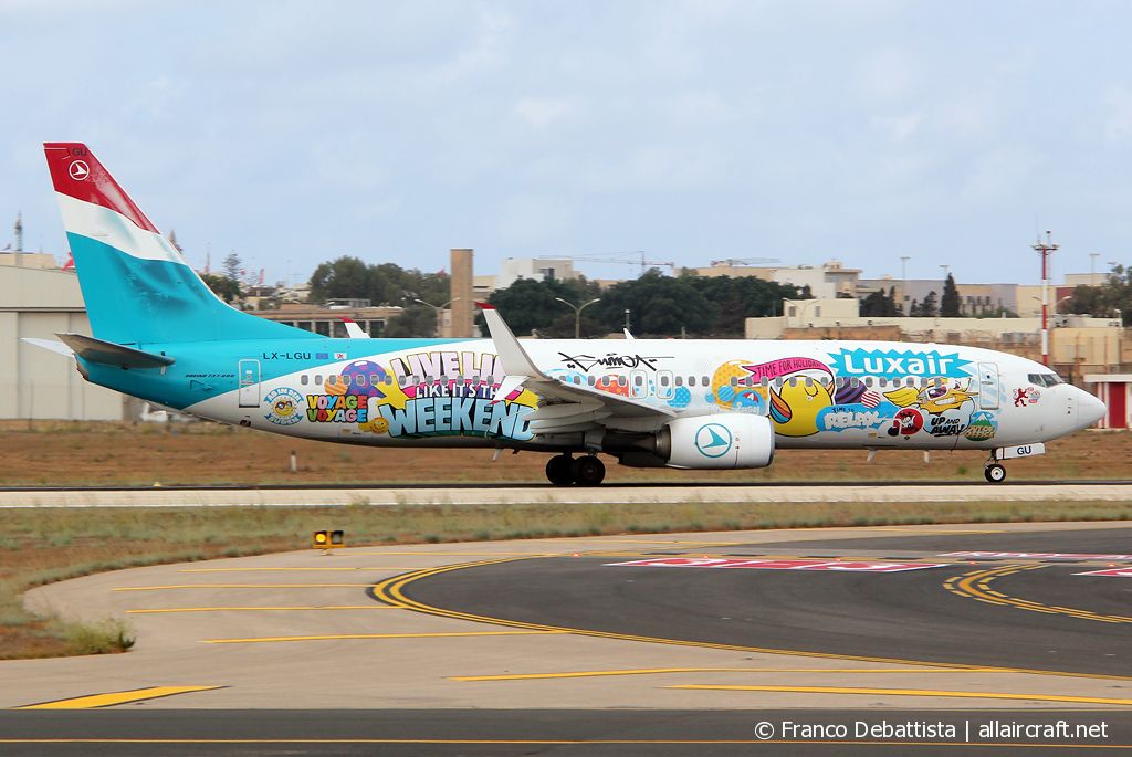 LX-LGU · Boeing 737-8C9(WL) · (MLA / LMML)