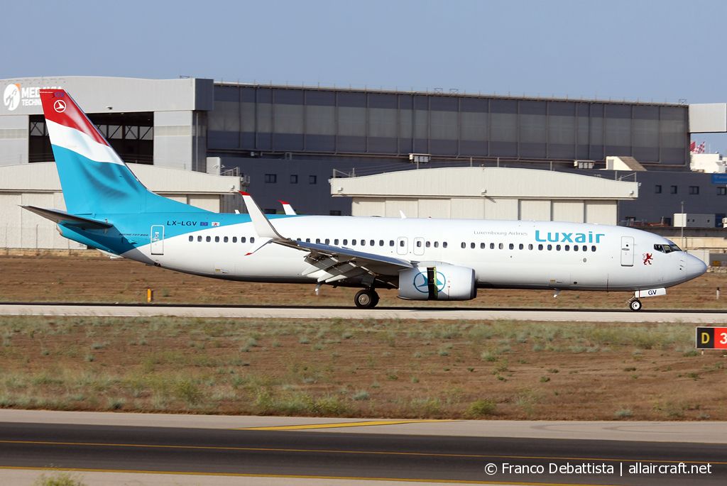 LX-LGV · Boeing 737-8C9(WL) · (MLA / LMML)