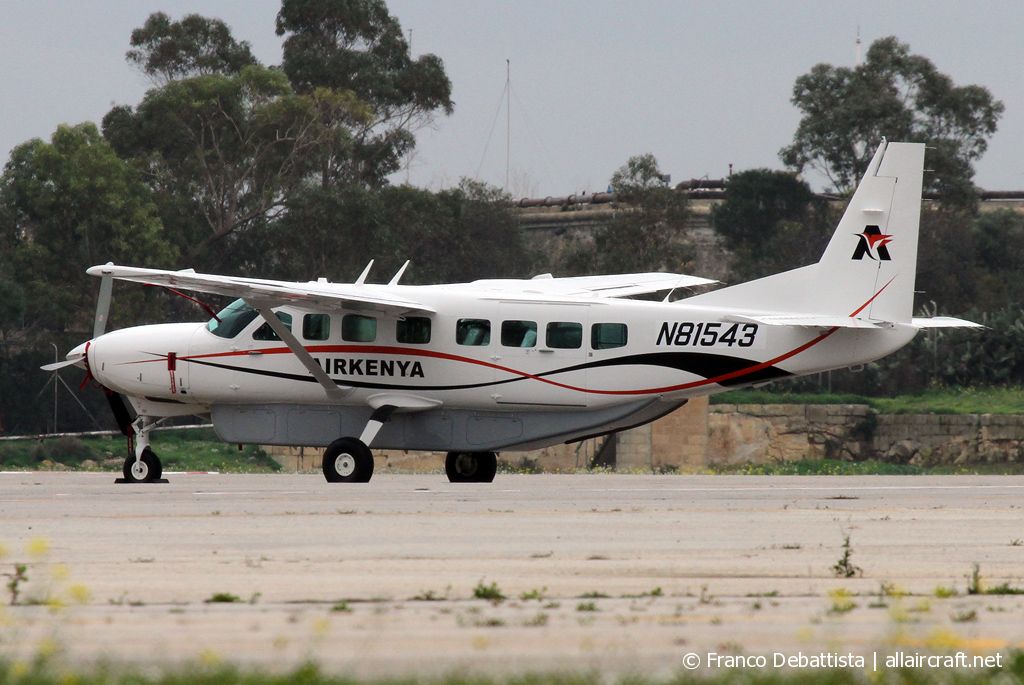 N81543 · Cessna 208B Grand Caravan · (MLA / LMML)