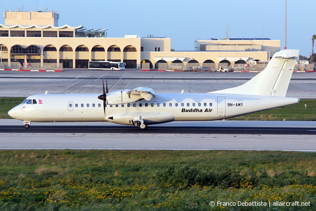 9N-AMY · ATR-72-500 · (MLA / LMML)
