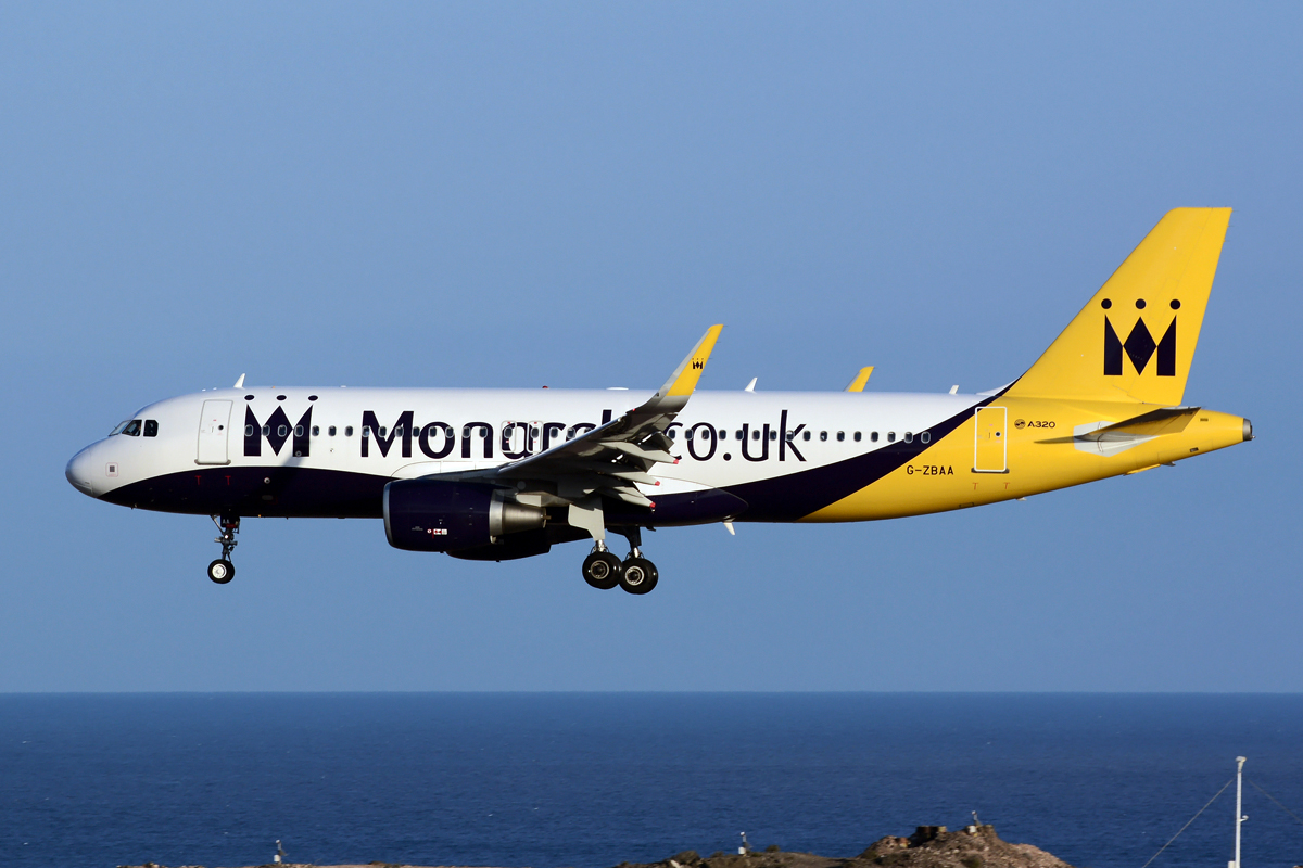 G-ZBAA · Airbus A320-214(WL) · (LPA / GCLP)