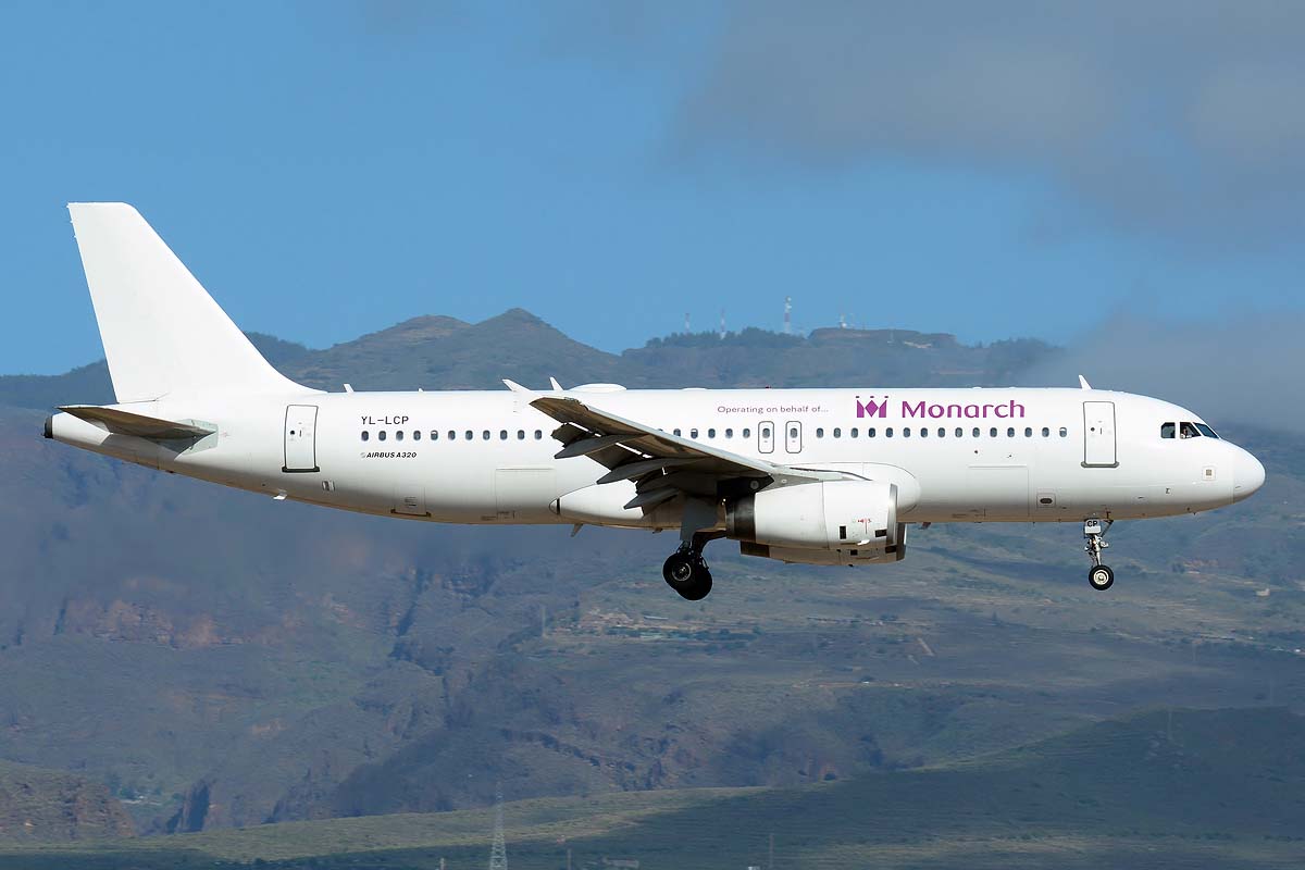 YL-LCP · Airbus A320-232 · (LPA / GCLP)