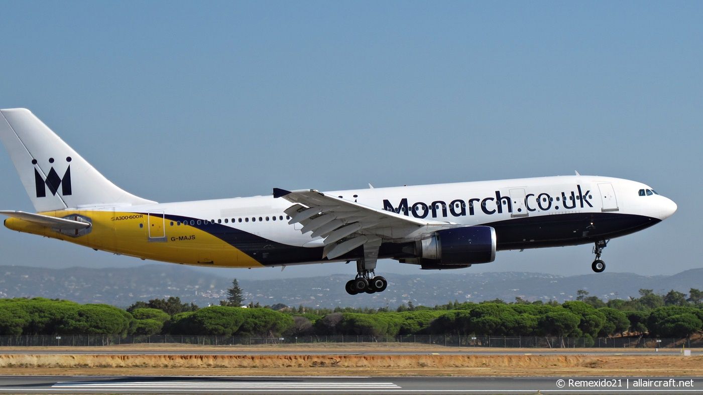 G-MAJS · Airbus A300B4-605R · (FAO / LPFR)