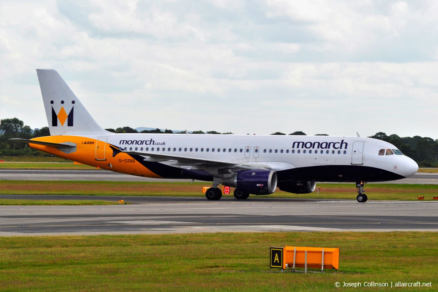 G-OZBB · Airbus A320-212 · (MAN / EGCC)
