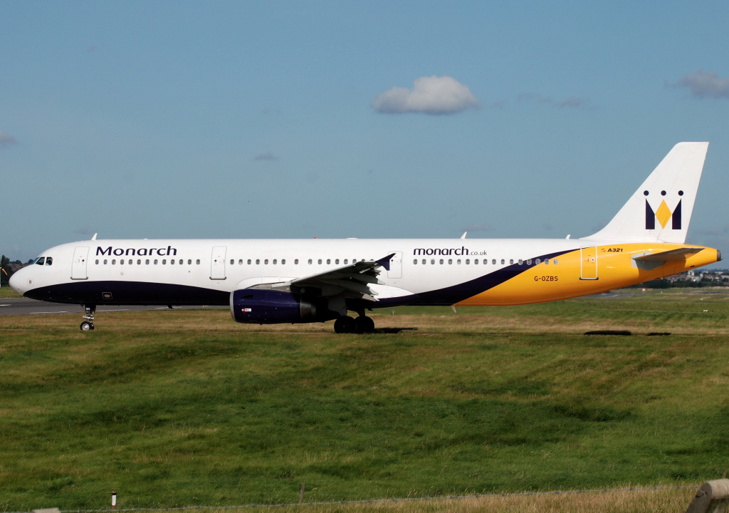 G-OZBS · Airbus A321-231 · (BHX / EGBB)