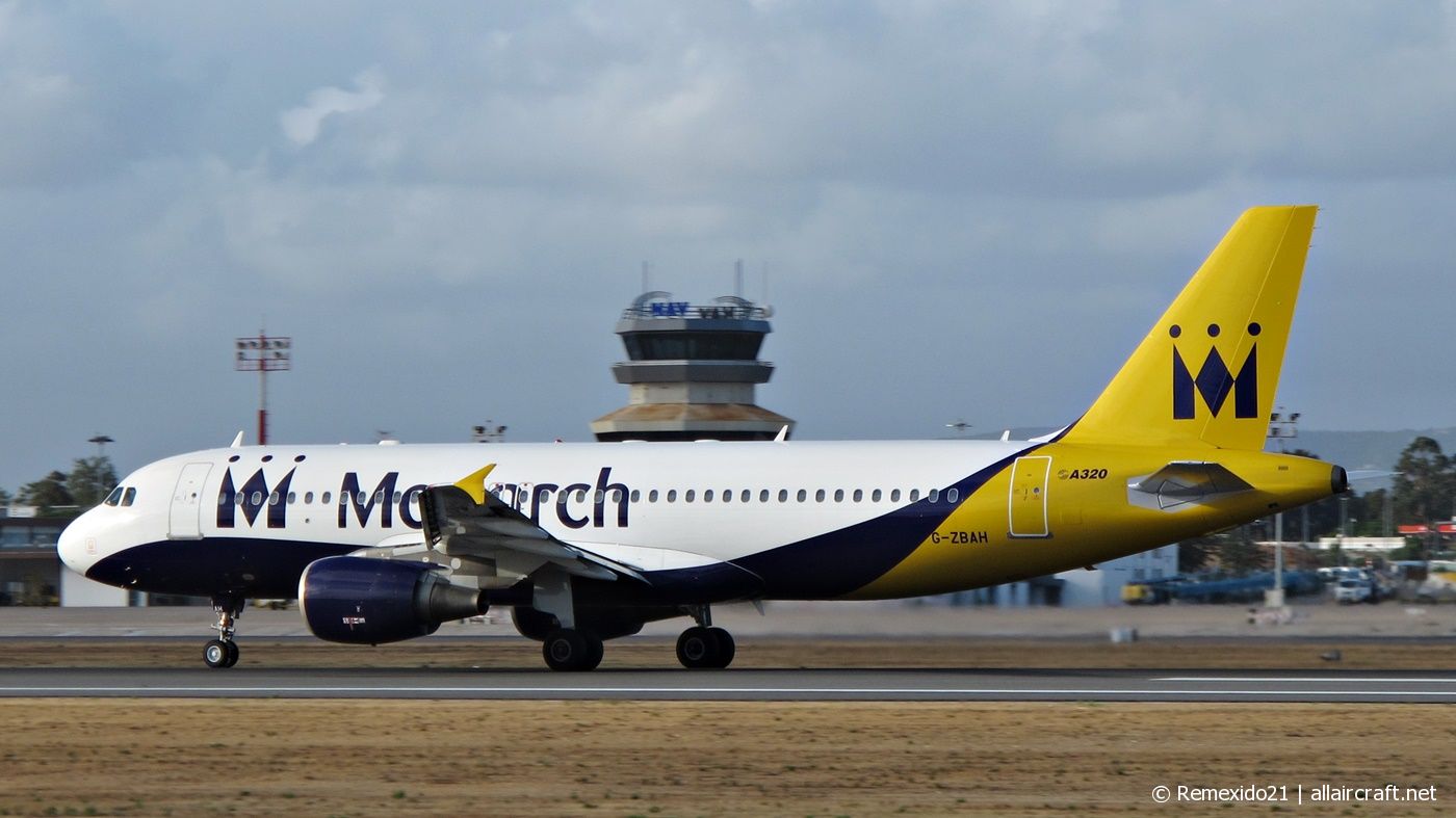 G-ZBAH · Airbus A320-214 · (FAO / LPFR)
