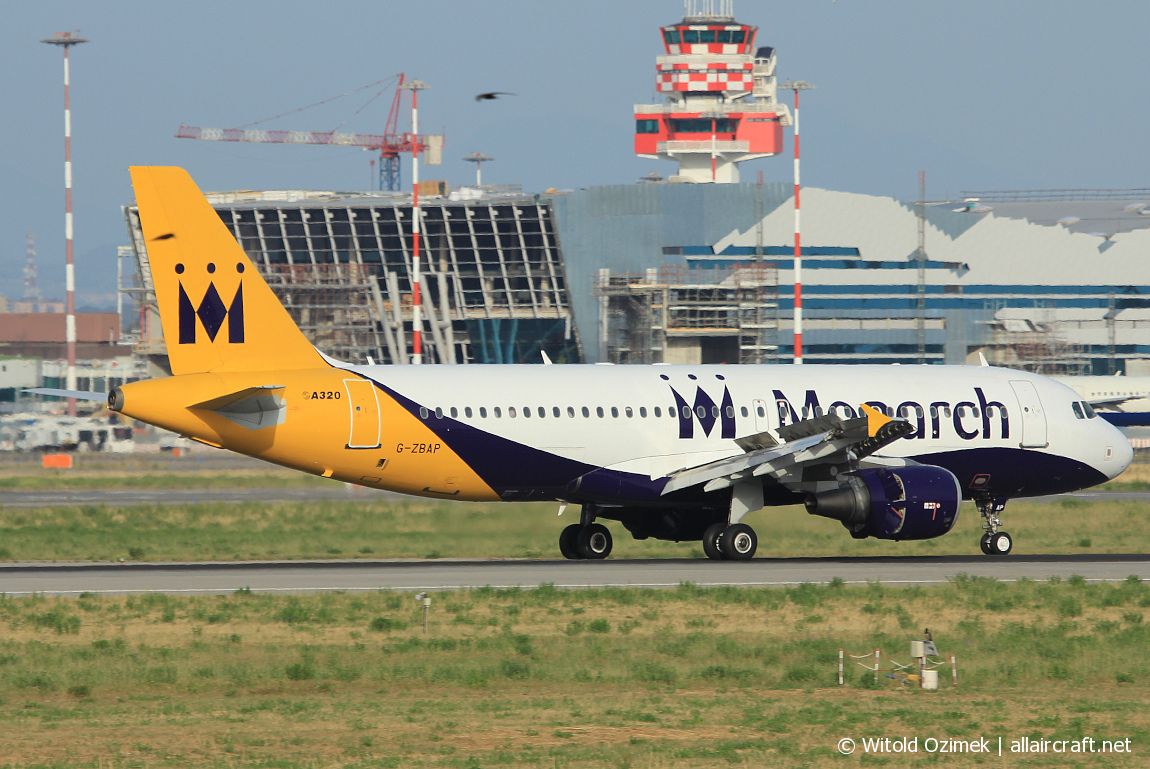 G-ZBAP · Airbus A320-214 · (FCO / LIRF)