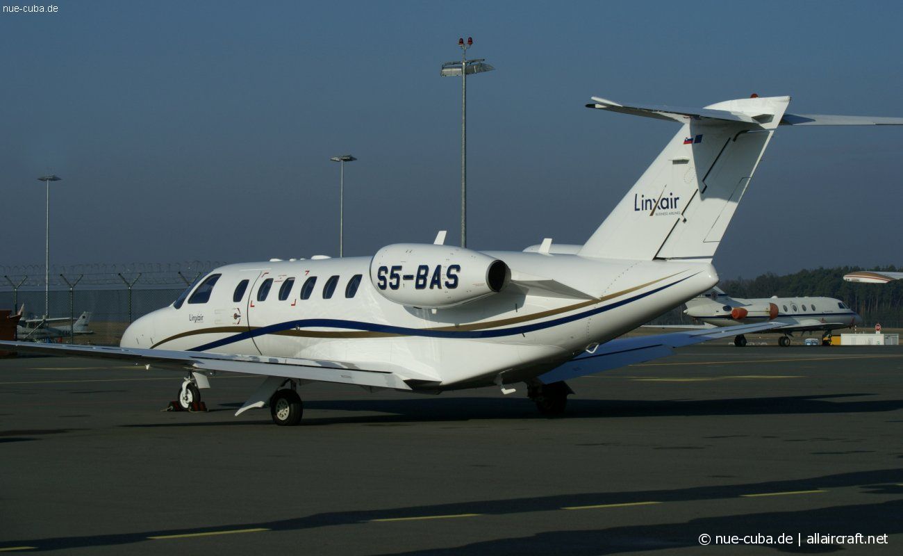 S5-BAS · Cessna 525A CitationJet CJ2 Plus · (NUE / EDDN)